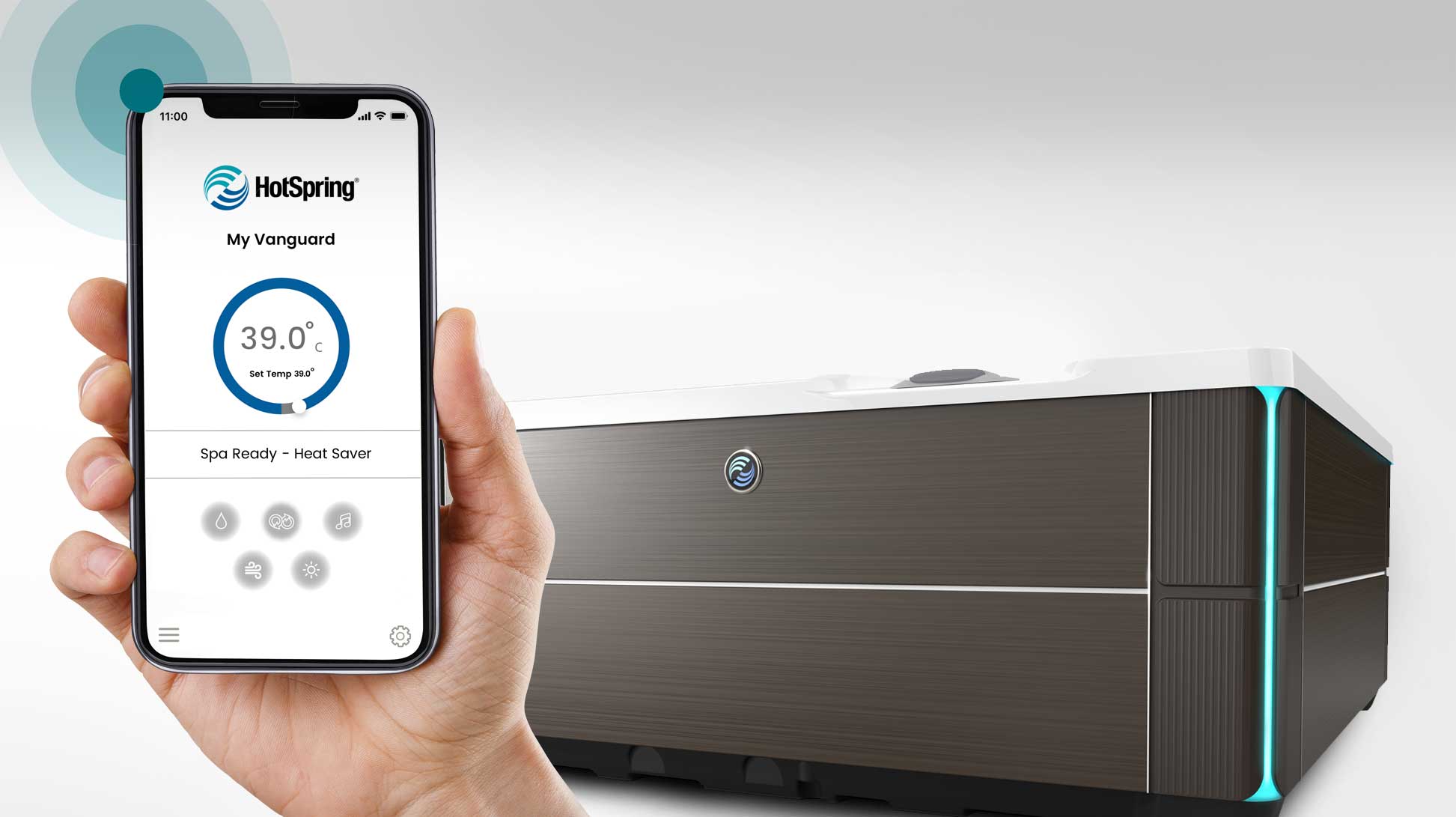 Hotspring-Whirlpool-10 Whirlpool Steuerungs App